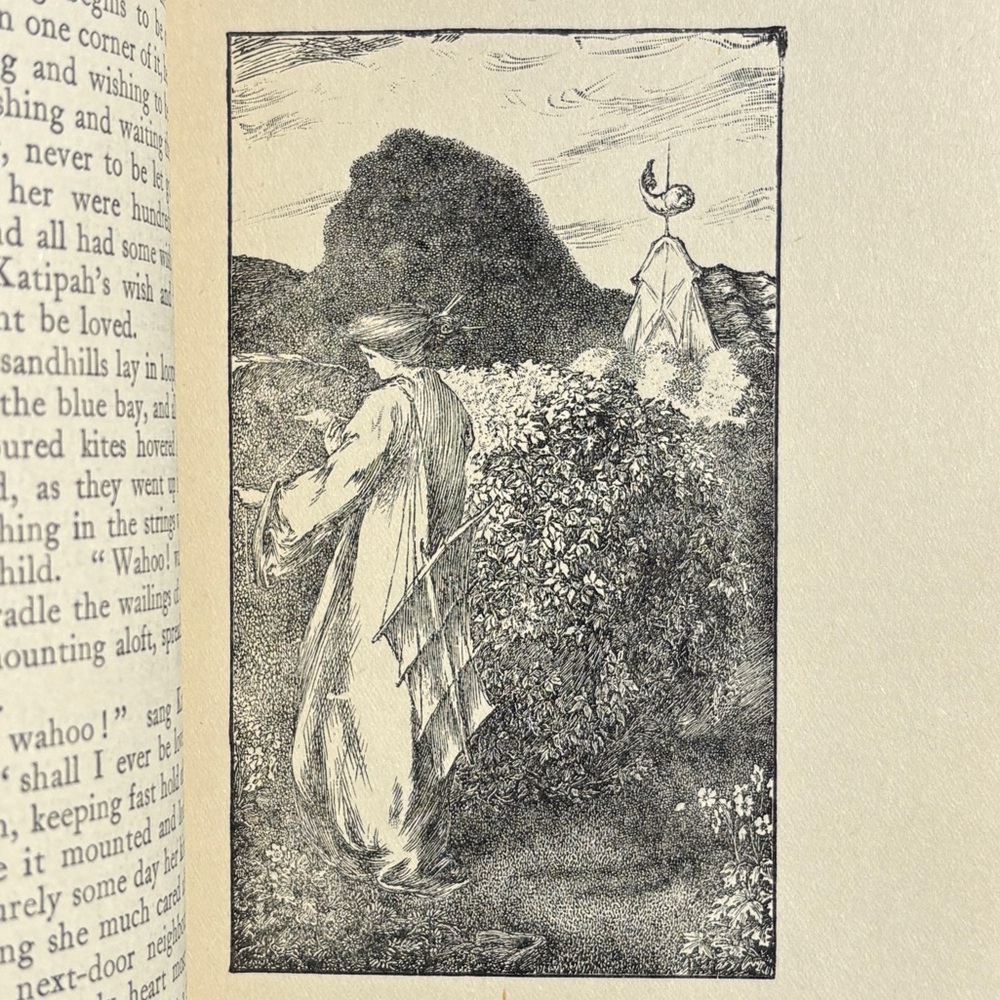 1937 A Doorway in Fairyland Wood Engravings Fairy Tales Rose Princess Palace DJ - Picture 7 of 14